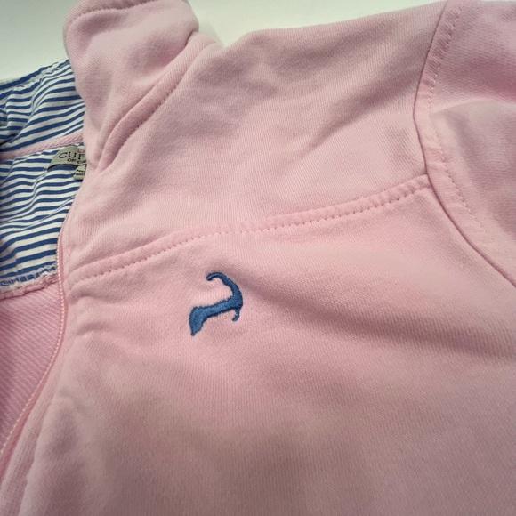 CUFFY'S of CAPE COD light Pink Full Zip Sweatshirt size small - Picture 8 of 8